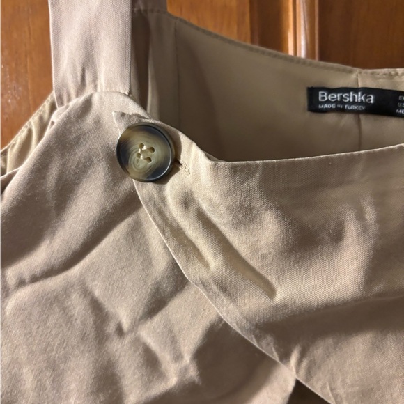 Bershka Tan Mid Calf Dress - Picture 4 of 6